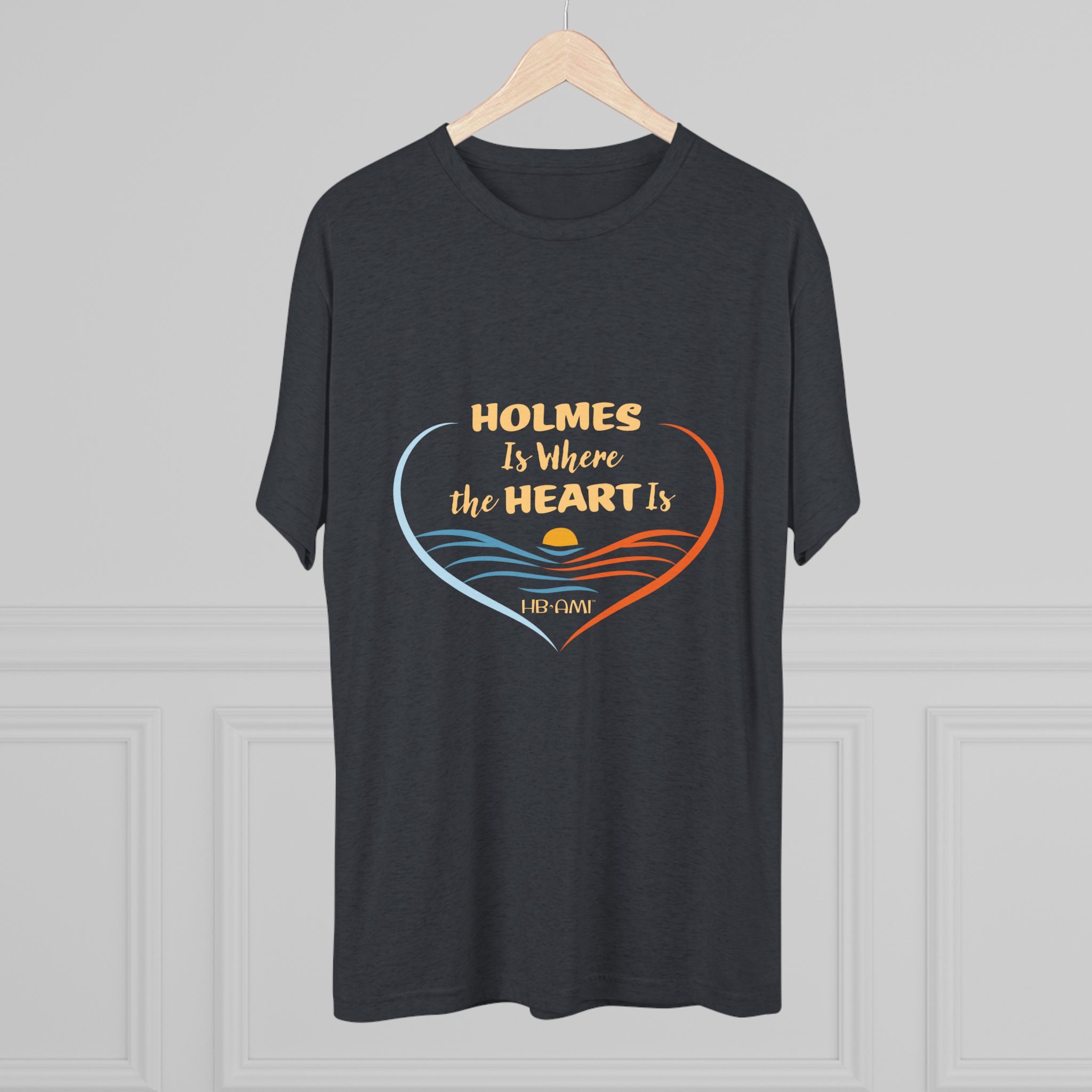 Holmes Is Where The Heart Is T-Shirt — Beach Sunset Island Tee - Image 8