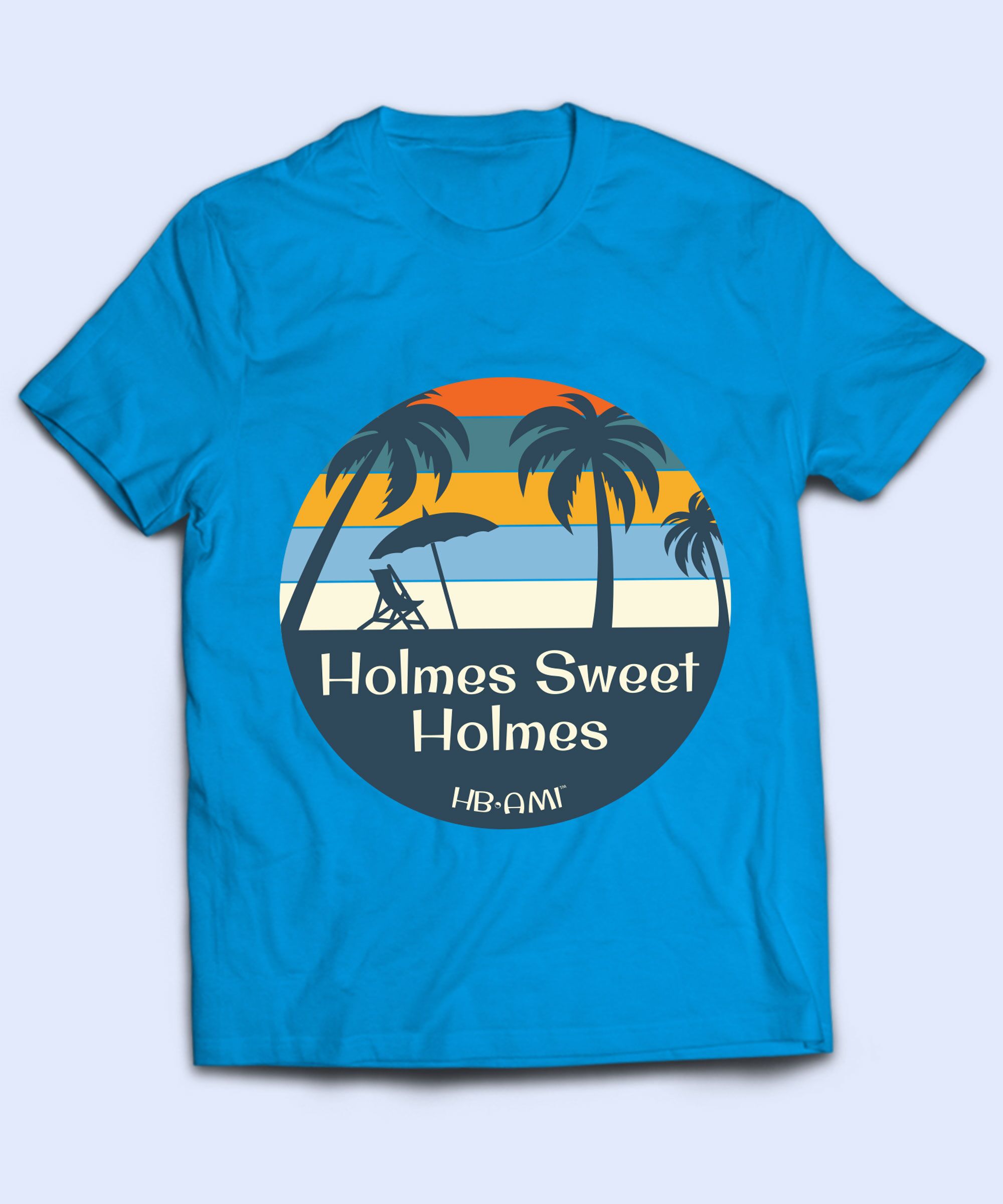 Holmes Sweet Holmes Triblend Palm – Floating Design - Image 4