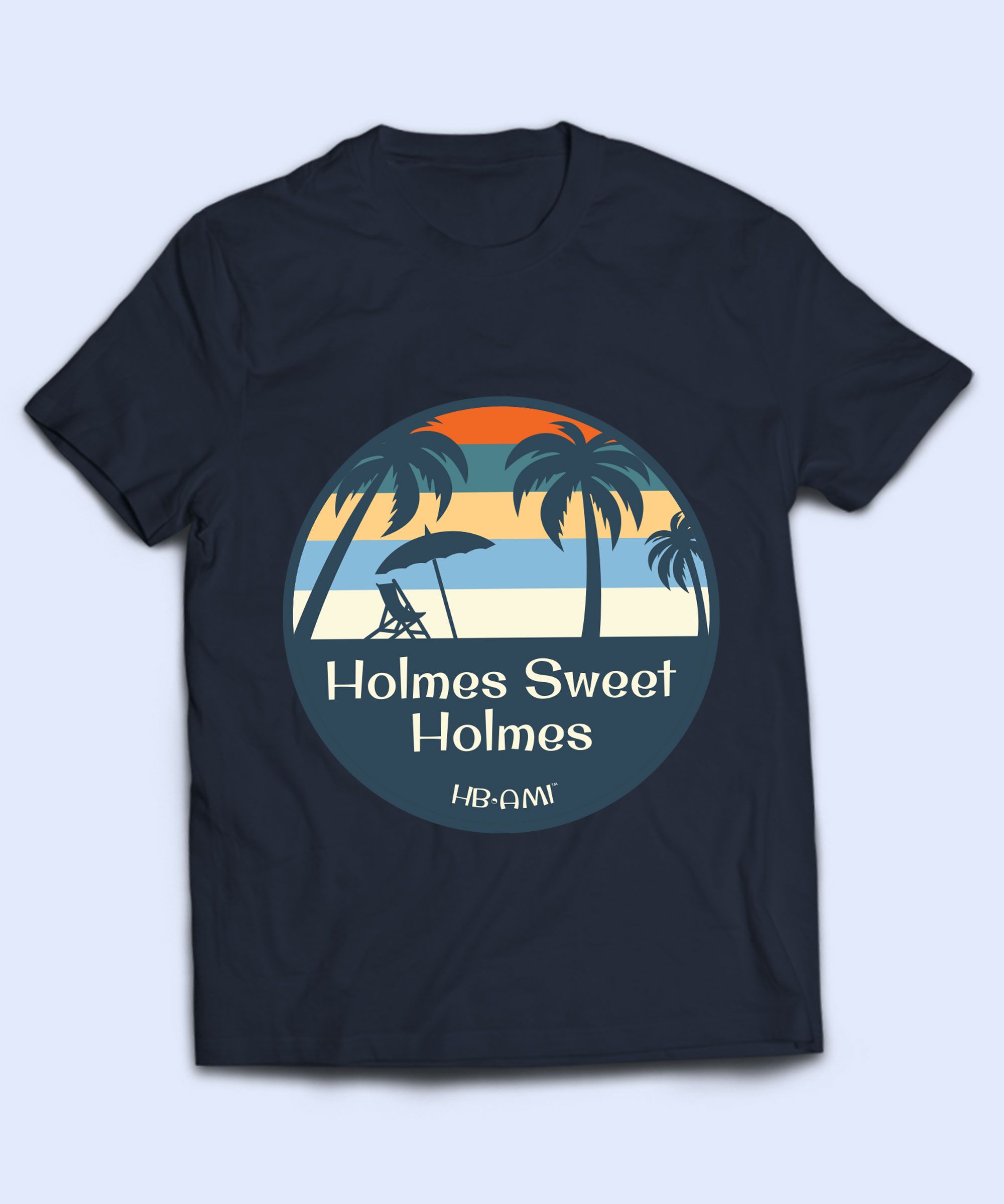 Holmes Sweet Holmes Triblend Framed - Image 1