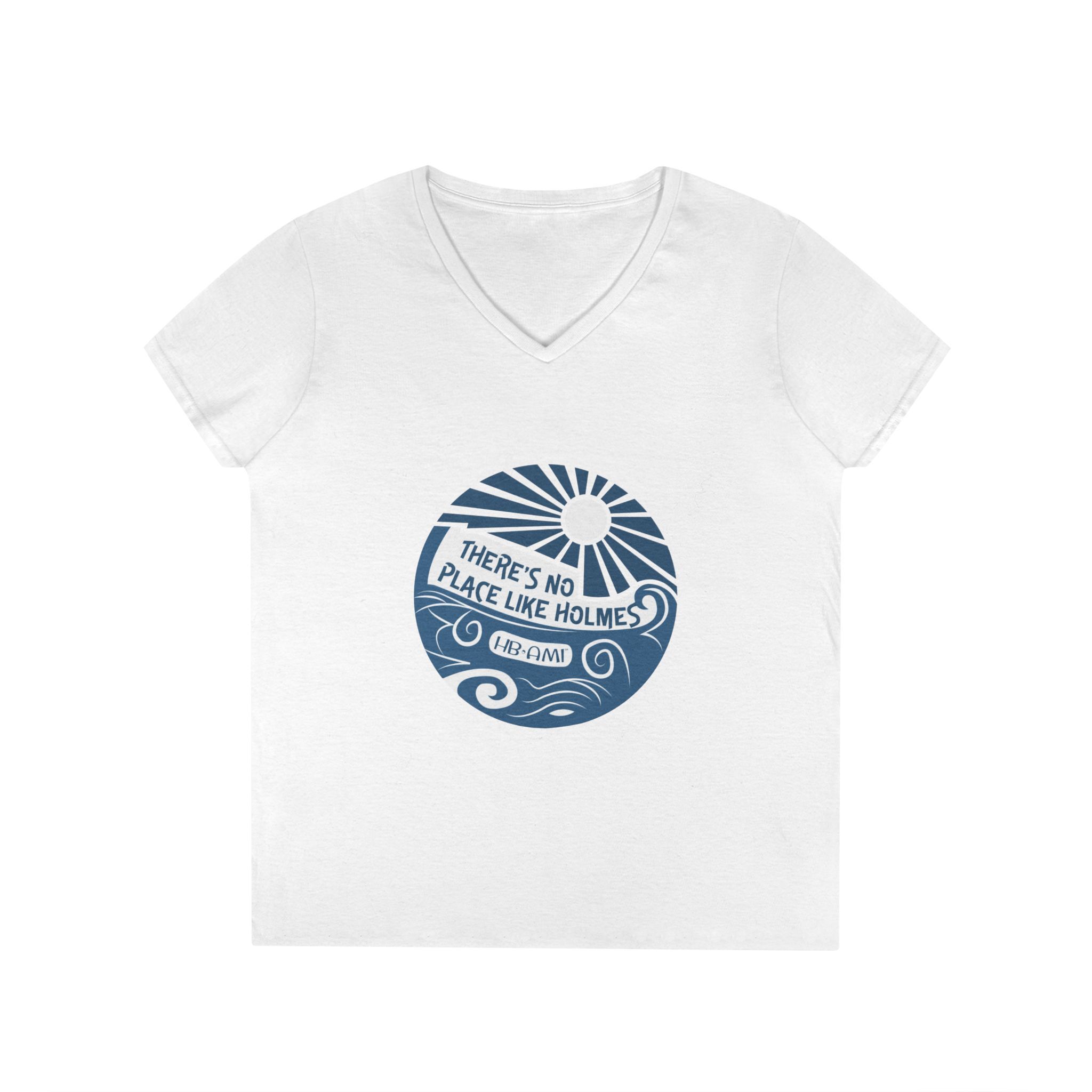 Beach Ball There Is No Place Like Holmes V-neck T-shirt HB-AMI Collection - Image 1