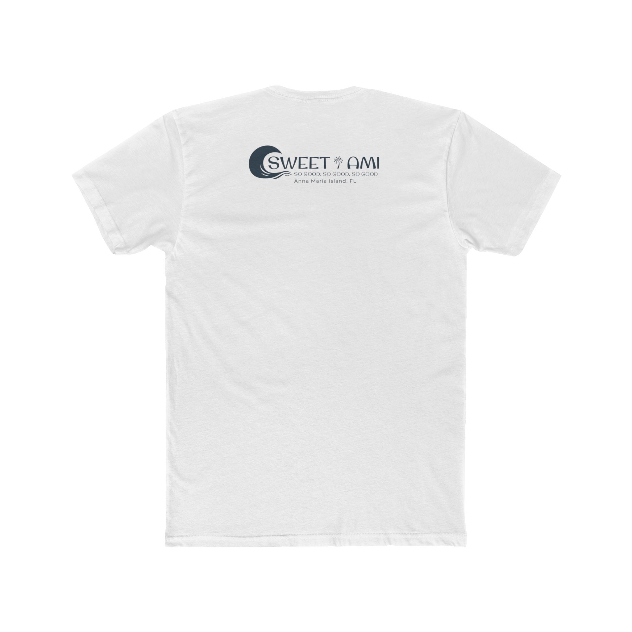 SWEET AMI Good Times Palm Tree Cotton Crew Tee - Image 2