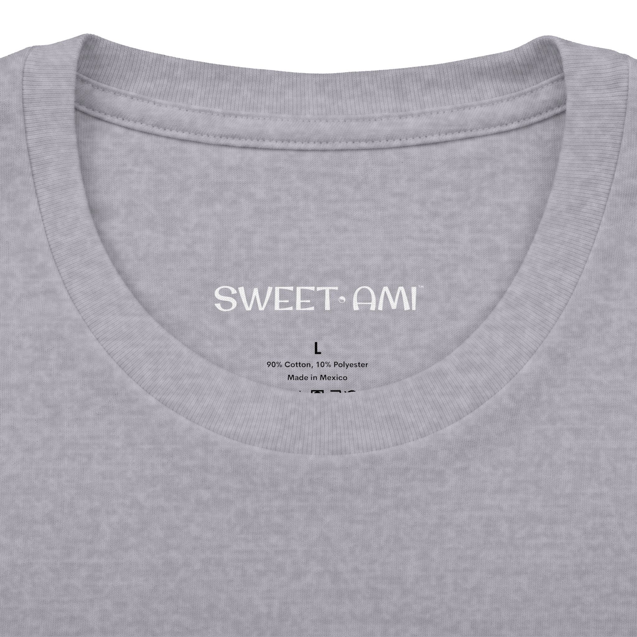 SWEET AMI Island Times Palm Tree Cotton Crew Tee - Image 3