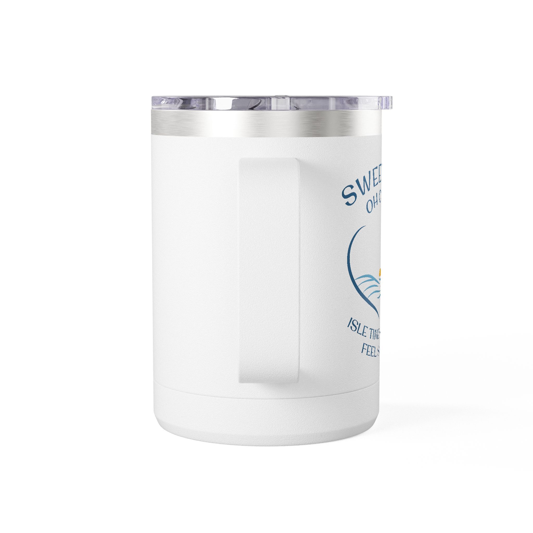 SWEET AMI Isle Times Heart Coffee Mug Tumbler, 15oz - Image 3