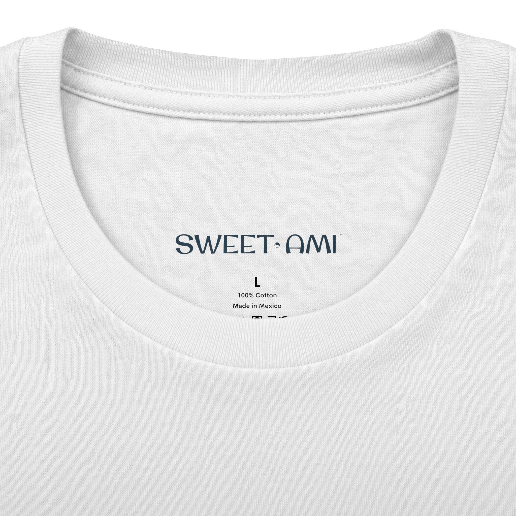 SWEET AMI Island Times Palm Tree Cotton Crew Tee - Image 3