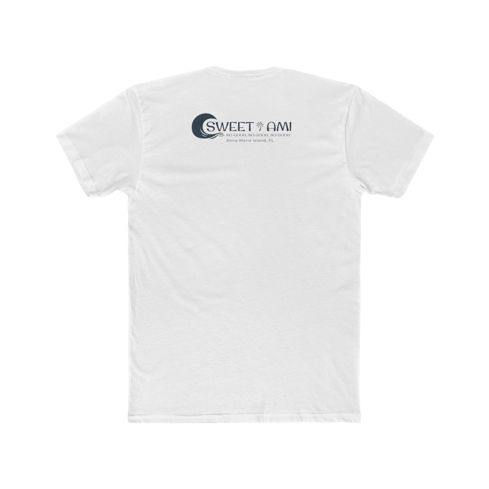 SWEET AMI Island Times Palm Tree Cotton Crew Tee - Image 2