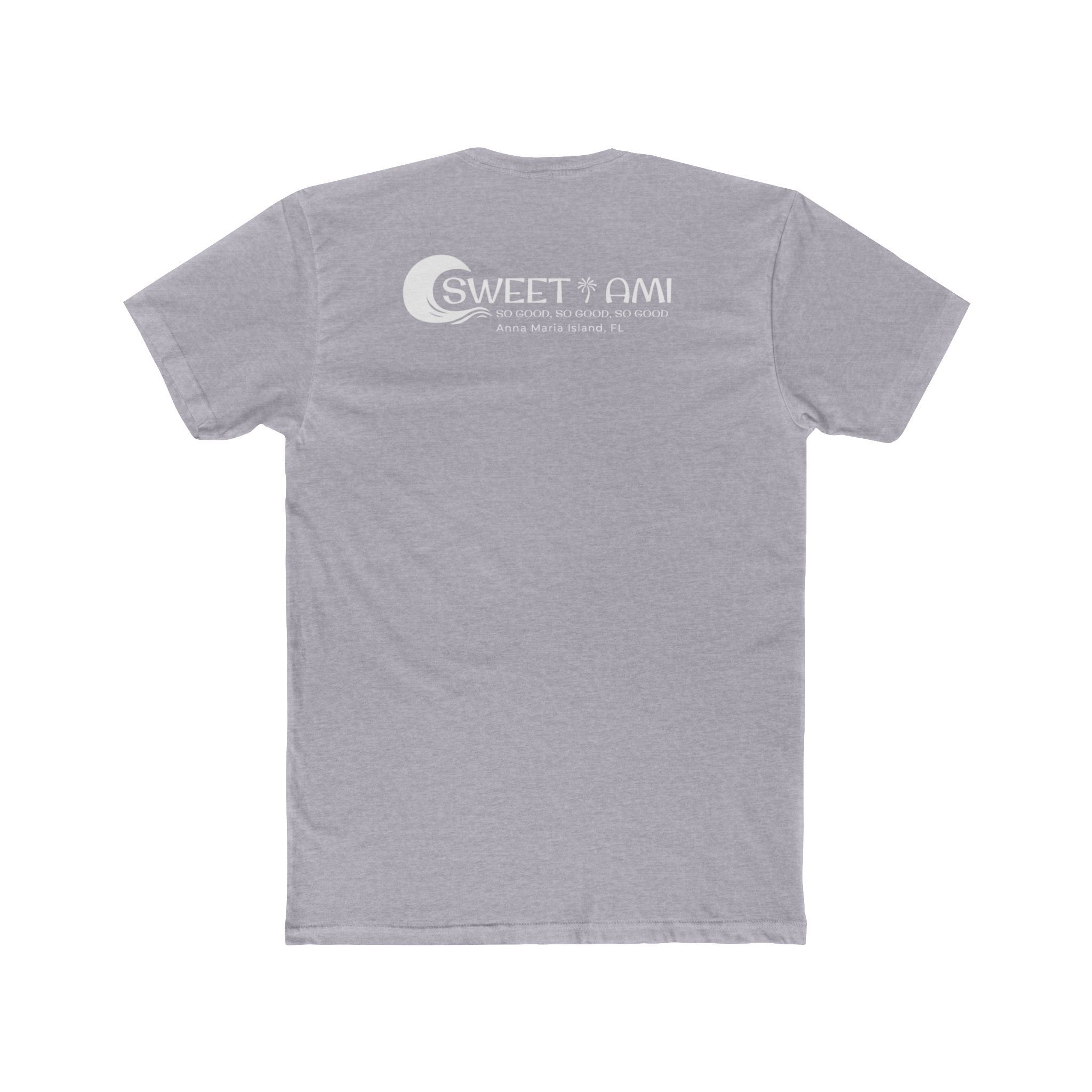 SWEET AMI Island Times Palm Tree Cotton Crew Tee - Image 2