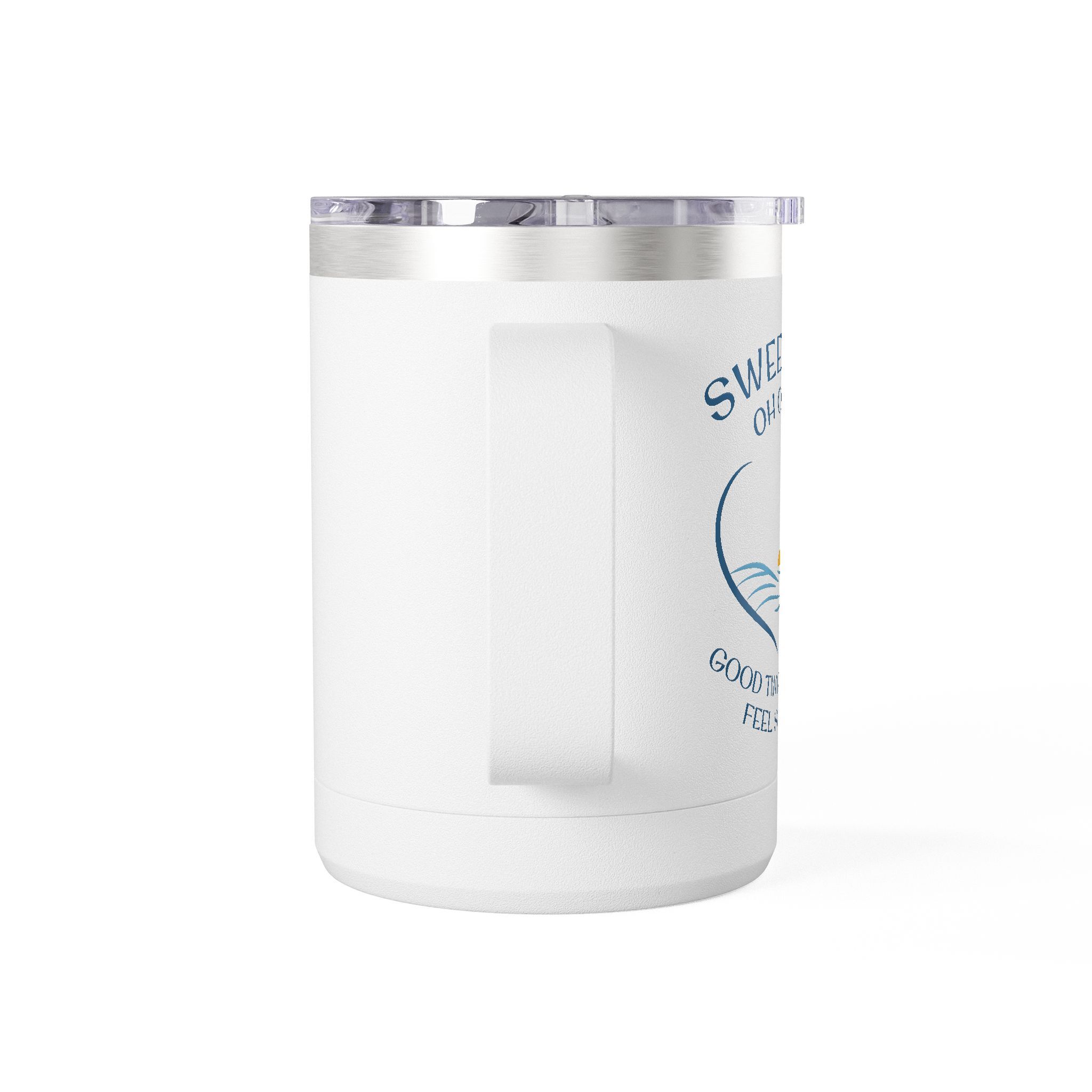 SWEET AMI Good Times Heart Coffee Mug Tumbler, 15oz - Image 3