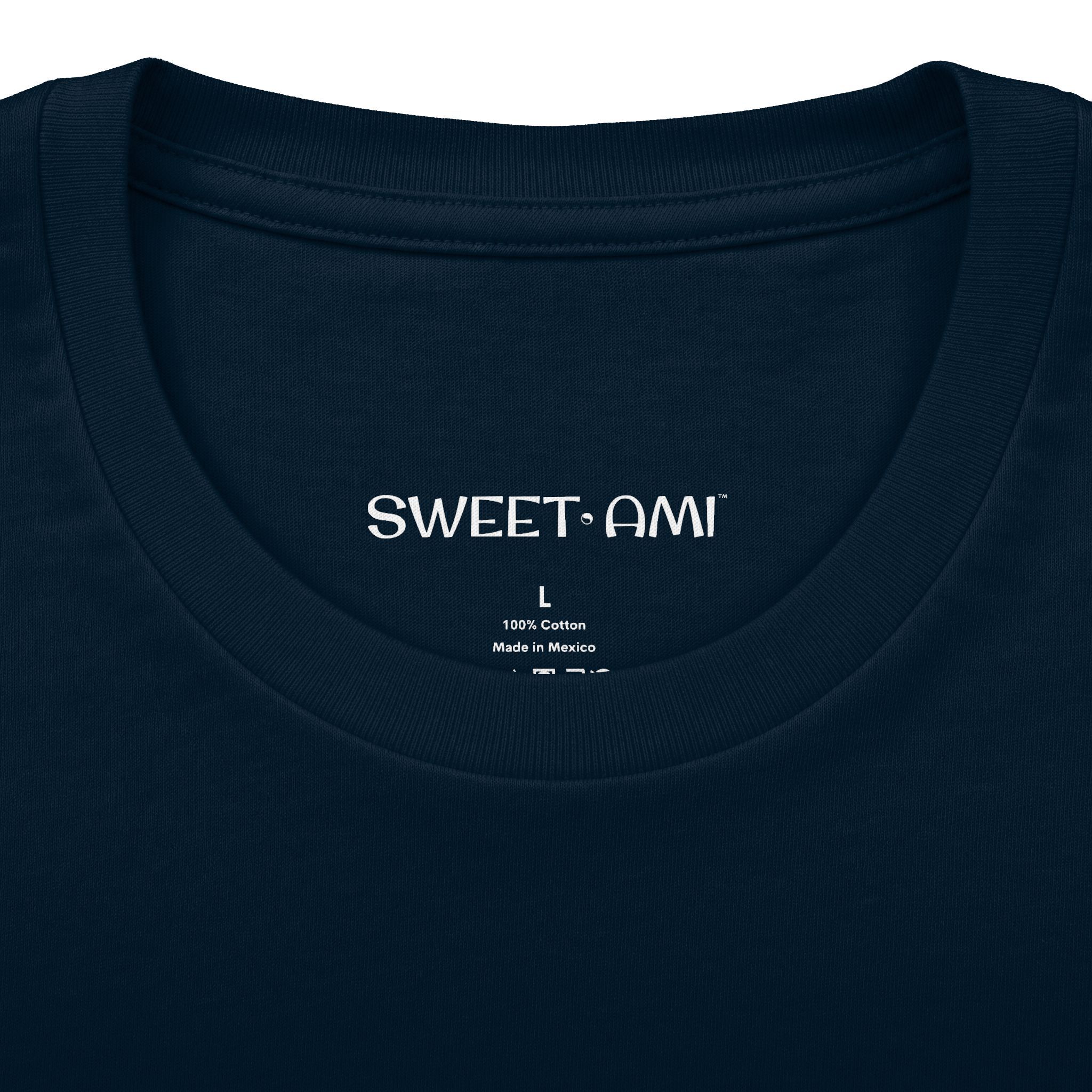 SWEET AMI Island Times Palm Tree Cotton Crew Tee - Image 3